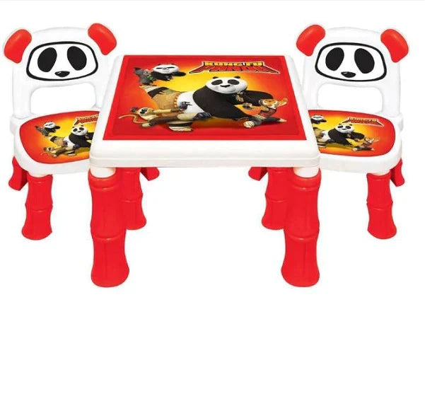 Ranta Kung Fu Panda Table Chair For Kids