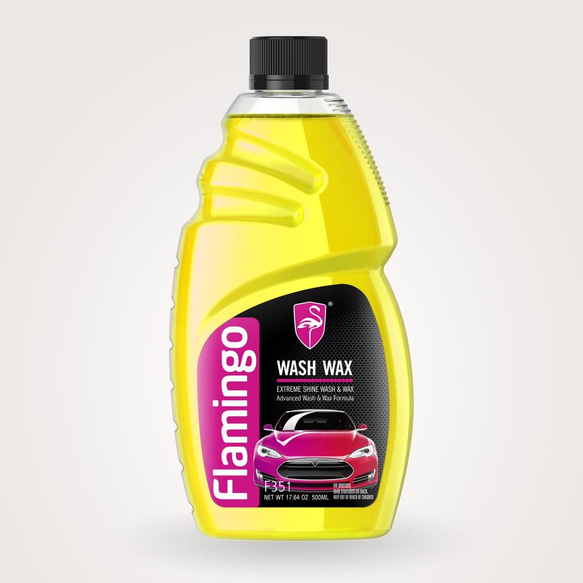 Flamingo Car Ultra Shine Wash & Wax 500ml